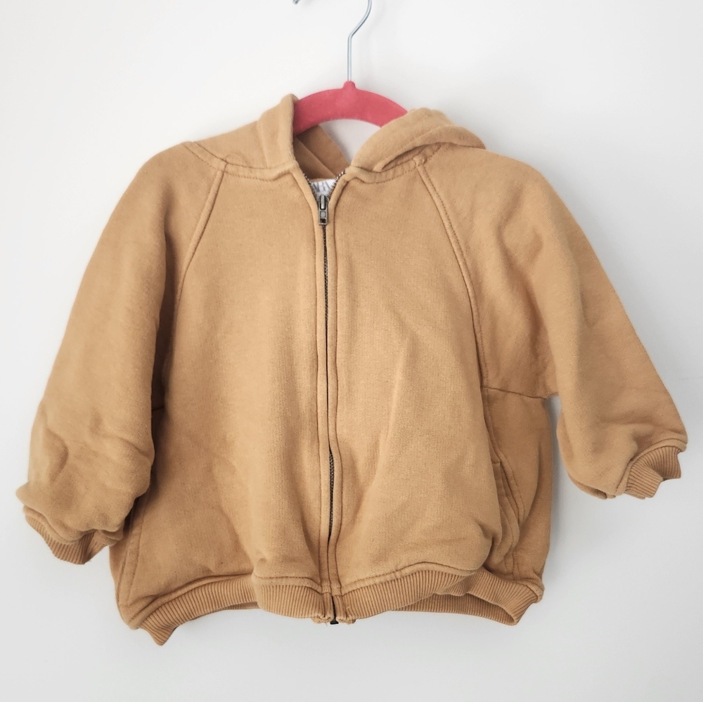 Zara 18-24 Months Baby Boy Full Zip Hoodie Sweater